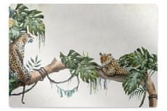 Decormat Podloga za stol Cheetahs on a branch 120x90 cm 