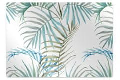 Decormat Podloga za pisarniški stol Tropical leaves 140x100 cm 