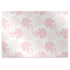 Decormat Podloga za stol Pink flowers 120x90 cm 