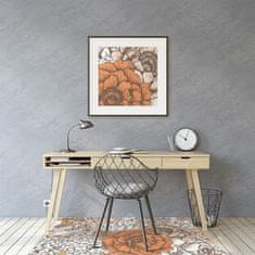 Decormat Podloga za stol Oranžne vrtnice 100x70 cm 