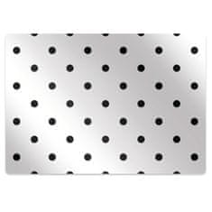 Decormat Podloga za stol Black dots 120x90 cm 