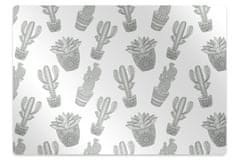 Decormat Podloga za pisalni stol Mexican cacti 100x70 cm 