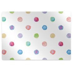 Decormat Podloga za pisarniški stol Colored dots 120x90 cm 