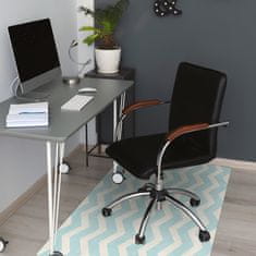 Decormat Podloga za pisarniški stol Cikcak 100x70 cm 