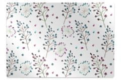 Decormat Podloga za zaščito tal Floral motif 140x100 cm 
