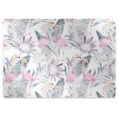 Decormat Podloga za stol Flamingos 100x70 cm 