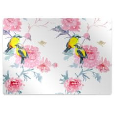 Decormat Podloga za stol Birds and flowers 140x100 cm 