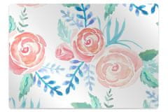 Decormat Podloga za stol Bright flowers 120x90 cm 