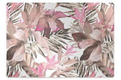 Decormat Podloga za pisarniški stol Tropical pink 100x70 cm 