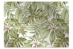 Decormat Podloga za pisalni stol Tropical leaves 120x90 cm 15 cm 