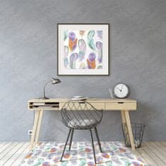 Decormat Podloga za stol parket Barvito perje 100x70 cm 