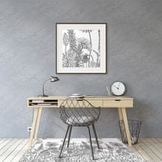 Decormat Podloga za stol Cvetna skica 140x100 cm 