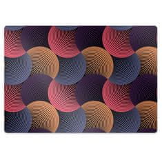 Decormat Podloga za zaščito tal Colorful pattern 100x70 cm 