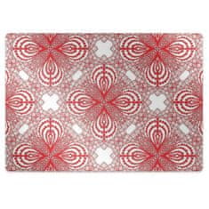 Decormat Podloga za pisalni stol Red lace 140x100 cm 