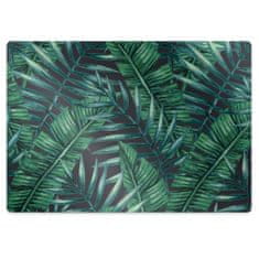 Decormat Podloga za stol Tropska temna abstrakcija tropskih listov 100x70 cm 