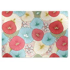 Decormat Podloga za pisalni stol Floral pattern 140x100 cm 