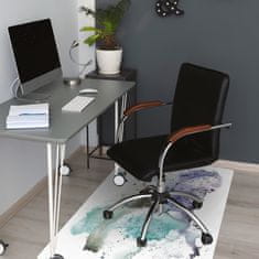 Decormat Podloga za stol Barvito črnilo 100x70 cm 