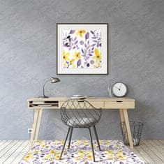 Decormat Podloga za pisarniški stol Abstraktno cvetje 120x90 cm 