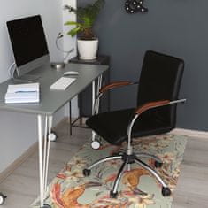 Decormat Podloga za pisarniški stol Slika flaminga 100x70 cm 