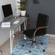Decormat Podloga za stol parket Geometrijski listi 140x100 cm 