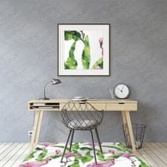 Decormat Podloga za pisarniški stol Plamen in listi 120x90 cm 