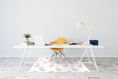 Decormat Podloga za pisarniški stol Flamingos 120x90 cm 