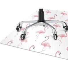 Decormat Podloga za pisarniški stol Flamingos 120x90 cm 