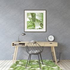 Decormat Podloga za stol parket Tropical leaves 100x70 cm 