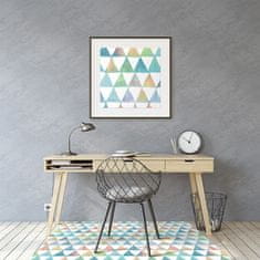Decormat Podloga za stol Geometric triangles 120x90 cm 