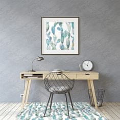 Decormat Podloga za pisarniški stol Watercolor cacti 120x90 cm 