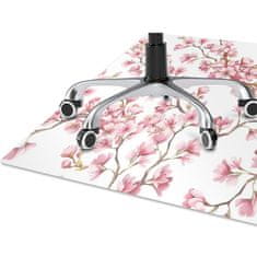Decormat Podloga za pisarniški stol Cherry blossom 120x90 cm 
