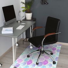 Decormat Podloga za stol Colorful drops 100x70 cm 