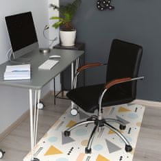 Decormat Podloga za stol Colorful shapes 100x70 cm 