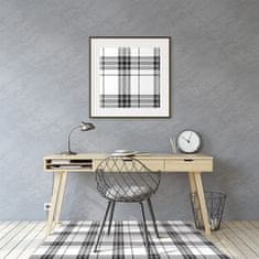 Decormat Podloga za pisarniški stol Plaid pattern 120x90 cm 