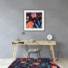 Decormat Podloga za pisarniški stol Floral pattern 120x90 cm 