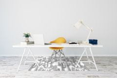Decormat Podloga za pisarniški stol Painted cacti 100x70 cm 