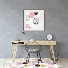 Decormat Podloga za pisarniški stol Geometric dots 100x70 cm 