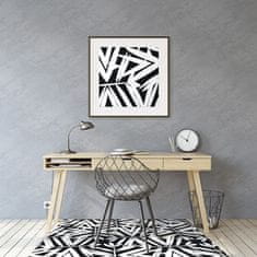 Decormat Podloga za stol Black and white pattern 120x90 cm 