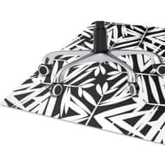 Decormat Podloga za stol Black and white pattern 120x90 cm 