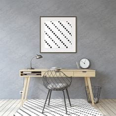 Decormat Podloga za pisarniški stol Dots geometry 100x70 cm 
