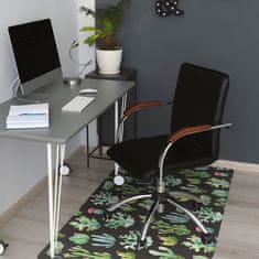 Decormat Podloga za pisarniški stol Tiny cacti 100x70 cm 