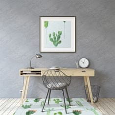 Decormat Podloga za pisarniški stol Cacti 120x90 cm 