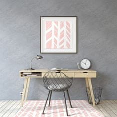 Decormat Podloga za stol Pink herringbone 120x90 cm 