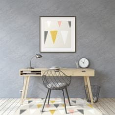 Decormat Podloga za pisarniški stol Triangular pattern 100x70 cm 
