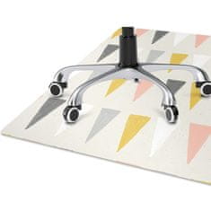 Decormat Podloga za pisarniški stol Triangular pattern 100x70 cm 