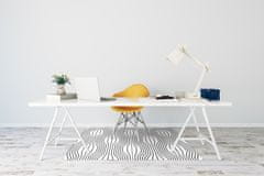 Decormat Podloga za pisarniški stol Geometric illusion 120x90 cm 