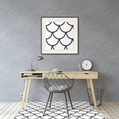 Decormat Podloga za stol Fish pattern 120x90 cm 