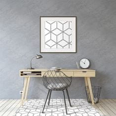 Decormat Podloga za pisarniški stol Gray cubes 100x70 cm 