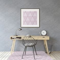 Decormat Podloga za stol Pink triangles 100x70 cm 