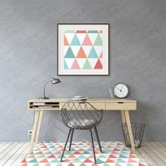 Decormat Podloga za stol Colorful triangles 140x100 cm 